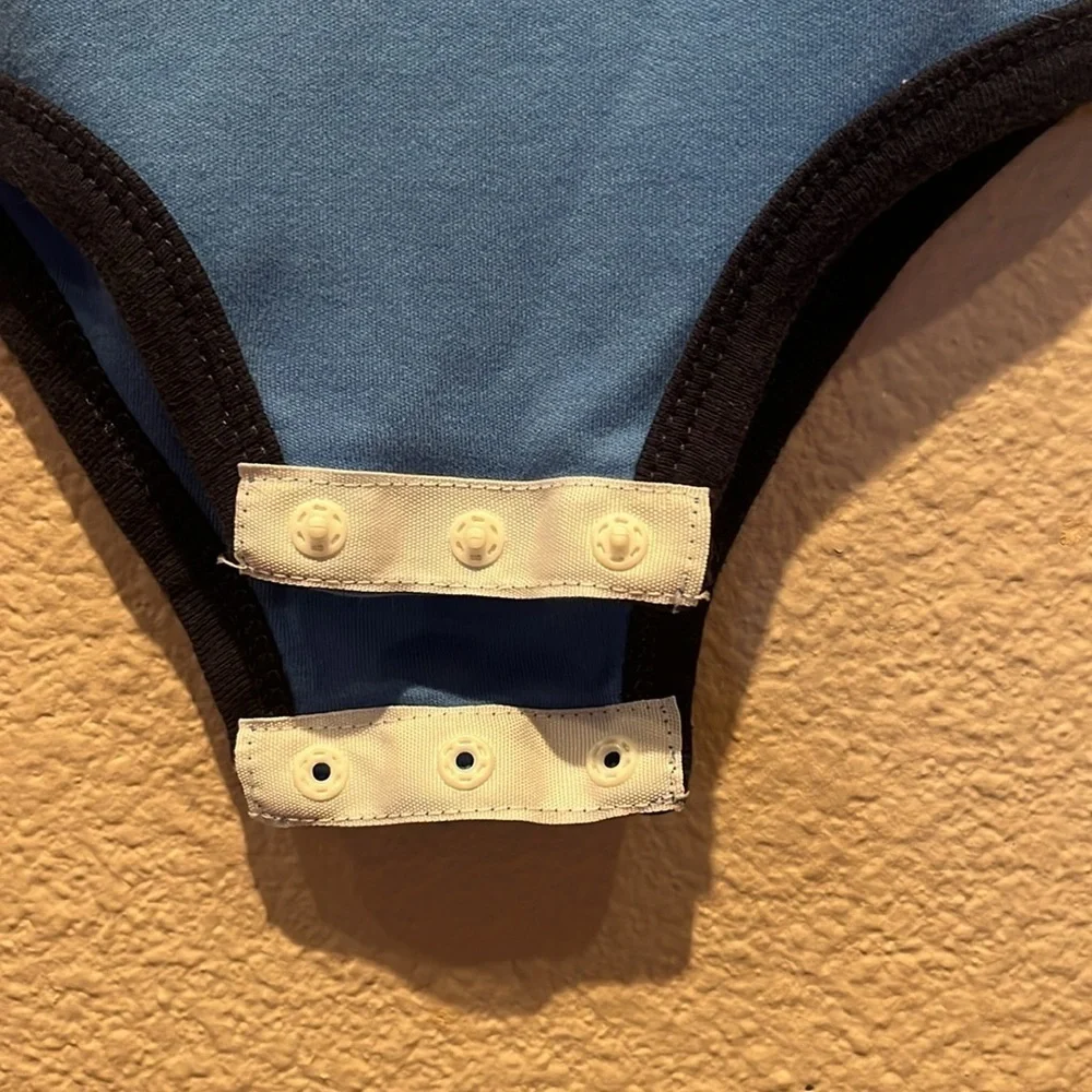 Jordan Jumpman Baby Onesie Bodysuit Blue Size 3-6 months Michael Jordan